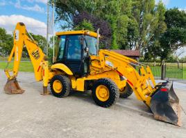 JCB 2CX 4WD BACK HOE DIGGER * 1044 HOURS* C/W REAR QUICK HITCH