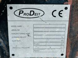 PRODEM S450-D SELECTOR GRAB* SPARES AND REPAIRS*YEAR 2021*