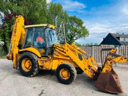 JCB 3CX 4WD PROJECT 8 BACKHOE DIGGER C/W SIDE DASH & EXTENDING DIG *VIDEO*