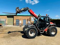 MANITOU MLT 627T TELEHANDLER*C/W PALLET TINES*YEAR 2011*VIDEO*