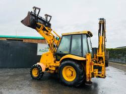 JCB 3CX PROJECT 12 SITEMASTER+*MANUAL GEARBOX*4 IN 1 BUCKET*VIDEO*