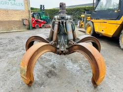 TEREX FUCHS HDMS 5 TINE HYDRAULIC SCRAP GRAB*YEAR 2015*VIDEO*