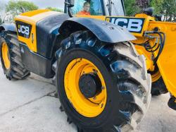 JCB 526-56 4WD TELEHANDLER *AG-SPEC, YEAR 2013* C/W PICK UP HITCH *VIDEO*