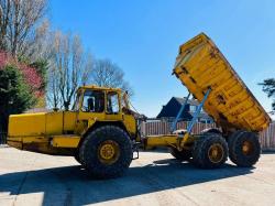 VOLVO BM 6X6 ARTICULATED DUMP TRUCK C/W HYDRAULIC TIP *VIDEO*