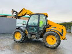 JCB 530-70 FARM SPECIAL 4WD TELEHANDLER *C/W PALLET TINES*VIDEO*