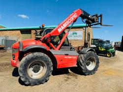 MANITOU MLT 627T TELEHANDLER*C/W PALLET TINES*YEAR 2011*VIDEO*