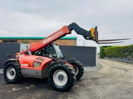 MANITOU MLT 741 TELEHANDLER*C/W BUCKET & PALLET TINES*VIDEO*