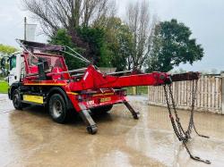 MAN TGM18.2504X2 SKIP LORRY *YEAR 2015, IN TEST* C/W MANUAL GEAR BOX *VIDEO*