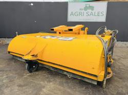 JCB HYDRAULIC SWEEPER*C/W CARRIER HEADSTOCK*VIDEO*