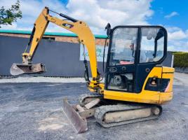 CATERPILLAR 302.5C EXCAVATOR *C/W 2 BUCKETS* READING 3620 HOURS*VIDEO*