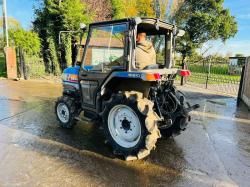 ISEKI TG21 4WD COMPAC TRACTOR * 1162 HOURS * C/W REAR LINKAGE 