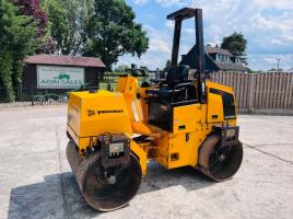JCB VIBROMAX VMT280 DOUBLE DRUM ROLLER *685 HOURS* C/W ROLE BAR *VIDEO* 