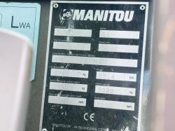 MANITOU MLT732 TELEHANDLER JOYSTICK CONTROLS*YEAR 2018*C/W PALLET TINES*VIDEO*