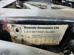 SCARAB ROAD SWEEPER *C/W BRUSHES AND JETWASH* VIDEO*