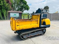 TRACKED DUMPER C/W DROP SIDE'S TIPPING BODY & RUBBER TRACKS *VIDEO*