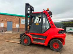 LINDE H70D FORKLIFT*C/W FORK POSITIONER*VIDEO*