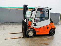 CESAR DRAGO 300 SIDESHIFT FORKLIFT*C/W PALLET TINES*VIDEO*