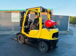 HYSTER H3.0FT CONTAINER SPEC FORKLIFT*C/W PALLET TINES*YEAR 2017*VIDEO*