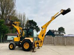 FERMEC 750 4WD BACKHOE DIGGER C/W EXTENDING DIG *VIDEO*