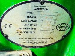 COMBILIFT C4000 DIESEL FORKLIFT*C/W FORK POSITIONER*YEAR 2016*VIDEO*