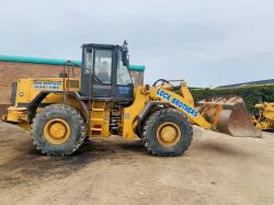 SAMSUNG SL150 WHEELED LOADING SHOVEL*C/W BUCKET*VIDEO*