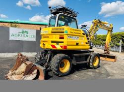 NEW HOLLAND MH2.6 RUBBER DUCK*C/W BUCKET & QUICK HITCH*5945 HOURS*VIDEO*