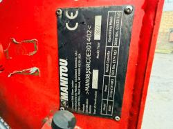 MANITOU 850R SKIDSTEER*C/W BUCKET*ONLY 615 HOURS*YEAR 2022*VIDEO*