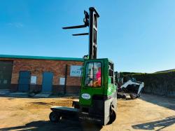 COMBILIFT C4000 DIESEL TRUCK MOUNTED FORKLIFT*C/W FORK POSITIONER*VIDEO*