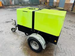 PRAMAC P11000 9KVA TOWABLE GENERATOR*SUPER SILENT*VIDEO*