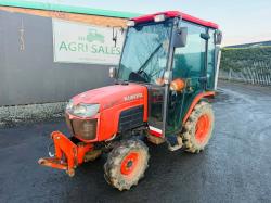 KUBOTA B2530 TRACTOR*C/W REAR LINKAGE*YEAR 2011*536 HOURS*VIDEO*