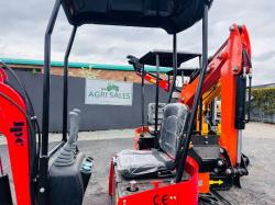 *NEW UNUSED* JPC KV12 TRACKED MINI EXCAVATOR*CHOICE OF 4*C/W BUCKET*VIDEO*