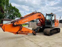 HITACHI ZX225USR TRACKED EXCAVATOR C/W QUICK HITCH *VIDEO*