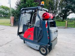 HAKO JONAS 1200E RIDE ON SWEEPER * YEAR 2014, 2353 HOURS*VIDEO*