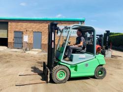CESAB DRAGO 250E GAS FORKLIFT*C/W SIDESHIFT*VIDEO*