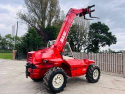 MANITOU MLT626 4WD TELEHANDLER C/W PALLET TINES *VIDEO*