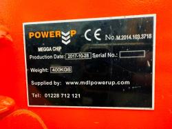 MDL POWER UP MOUNTED PTO DRIVEN WOOD CHIPPER*YEAR 2017*VIDEO*