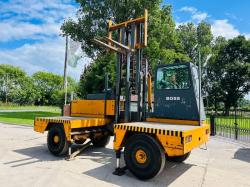 BOSS 787.10 SIDE LOADING FORKLIFT *FULL REFERB IN 2013* C/W 2 X SUPPORT LEGS*VIDEO* 