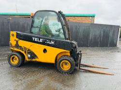 JCB TLT 35E 4X4 TELETRUK*C/W PALLET TINES*VIDEO*