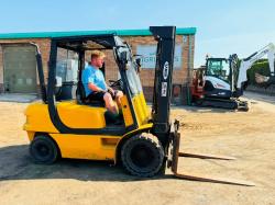 SAMUK SF30D FORKLIFT*C/W SIDESHIFT*VIDEO*