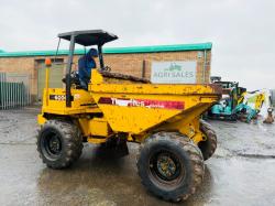 THWAITES 6000 STRAIGHT TIP DUMPER*C/W PERKINS ENGINE*VIDEO*