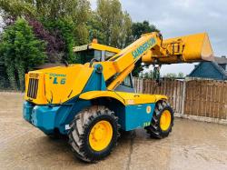 SANDERSON TL6MT 4WD TELEHANDLER *ONLY 2515 HOURS* C/W BUCKET 