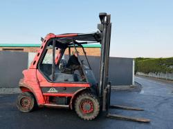 LINDE H60D FORKLIFT*C/W PALLET TINES*ENGINE SMOKES*VIDEO*