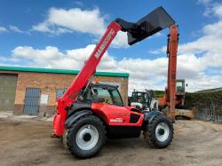 MANITOU MLT 741 TURBO TELEHANDLER*C/W BUCKET*AG SPEC*VIDEO*