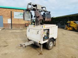 BRUNO GENERATORS SITE LIGHT 908P *8 KVA GENERATOR*VIDEO*