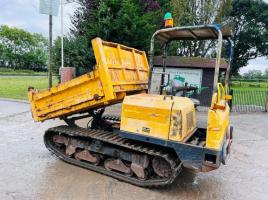 YANMAR C30R TRACKED DUMPER *YEAR 2009* C/W ROLE FRAME AND CANOPY *VIDEO*