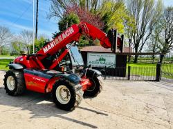 MANITOU MLT526 TURBO TELEHANDLER *AG-SPEC* C/W PICK UP HITCH *SEE VIDEO*