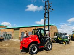 MANITOU M30-4 FORKLIFT*C/W PICK UP HITCH*YEAR 2021*1638 HOURS*VIDEO*