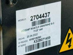 HIMOINSA HGO-70 72KVA GENERATOR*YEAR 2022*C/W FORD V8 ENGINE*VIDEO*