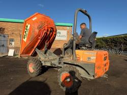 AUSA D400 AHG SWIVLE TIP DUMPER*YEAR 2015*2609 HOURS*VIDEO*