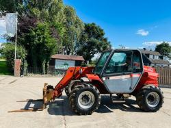 MANITOU MLT628T 4WD TELEHANDLER *AG-SPEC* C/W PICK UP HITCH *VIDEO*